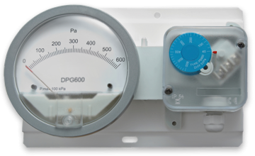 AEROFILTRI instruments for painting systems - Differential Pressure Gauge with Pressure Switches DPG-PS