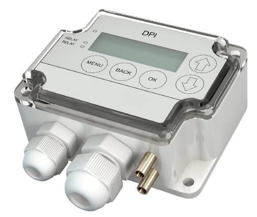 AEROFILTRI instruments for painting systems - 2 Relay Electronic Differential Pressure Switch DPI