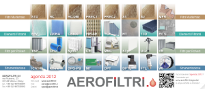 Agenda AEROFILTRI 2012