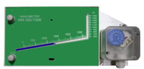 Strumentazione - Low Pressure Differential Manometers with Pressure Switches MT1500-PS1300