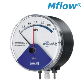 Strumentazione - Manometro differenziale a membrana con Trasduttore di pressione air2guide WE